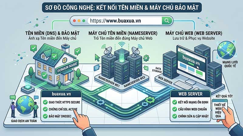 Cách quản lý và cấu hình tên miền đúng chuẩn kỹ thuật SEO Cách quản lý và cấu hình tên miền đúng chuẩn kỹ thuật SEO