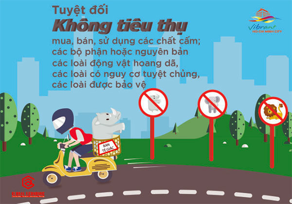 Không tiêu thụ các vật cấm
