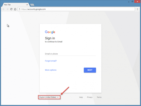Cách đăng ký và sử dụng Gmail Việt Nam Google-sign-in-change-language-fit-600x450