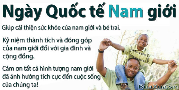 Chủ đề của ngày Quốc tế Nam giới