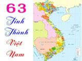 Danh sách trang web 63 tỉnh thành của Việt Nam